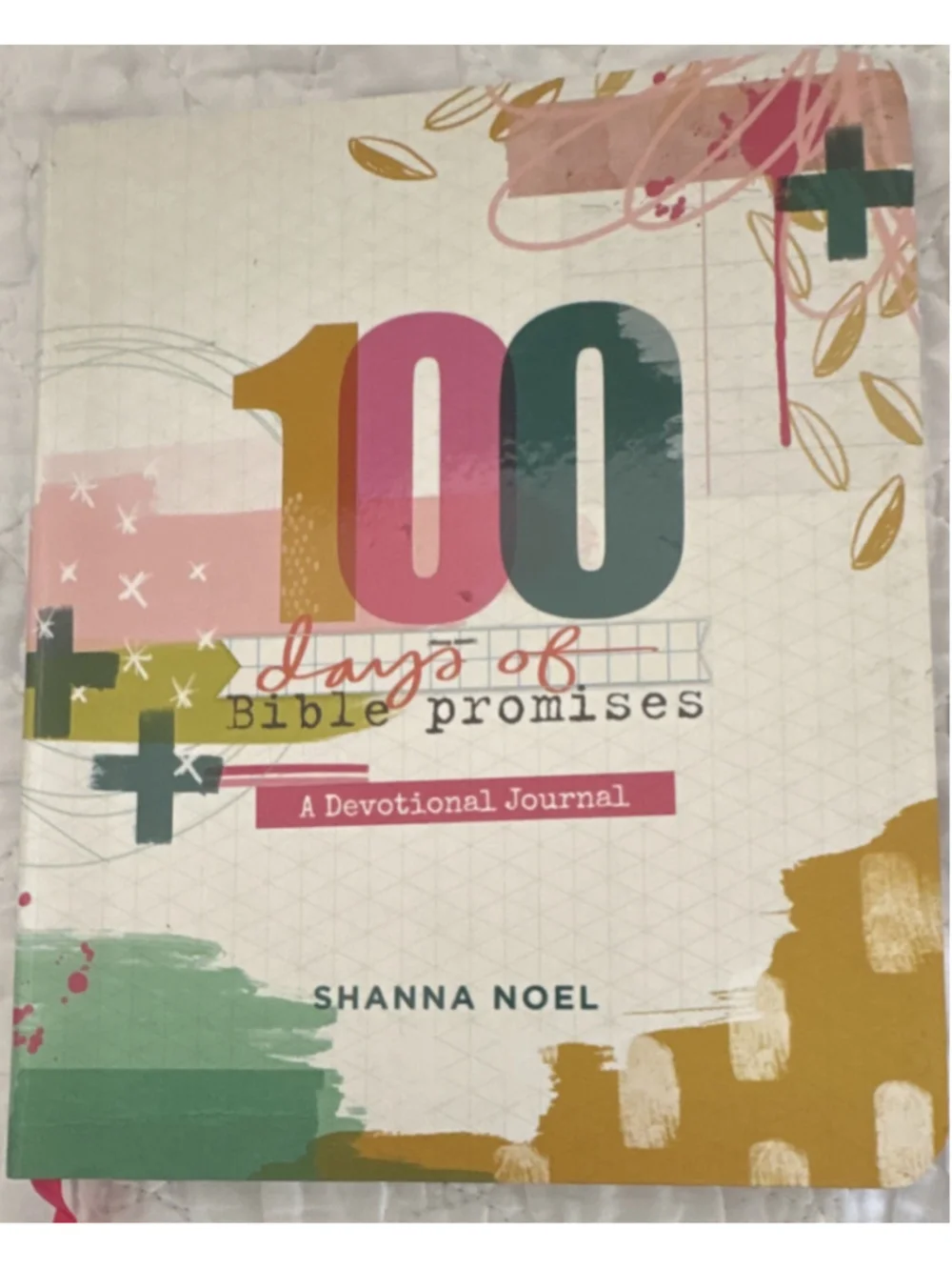 Shanna Noel 100 Days of Bible Promises Devotional Journal Paperback Illus 2018